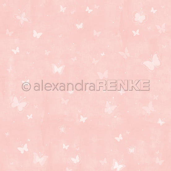 A.RENKE - Carta "Artist Butterflies Petal Pink" 10.2773