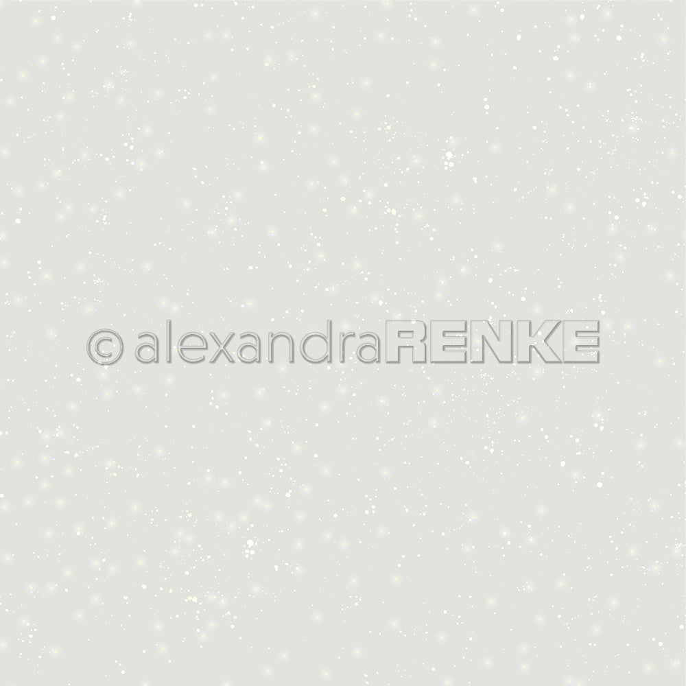 Design paper 'Dark Grey Starry Snowy Sky'- P-AR-10.2824 - A.RENKE