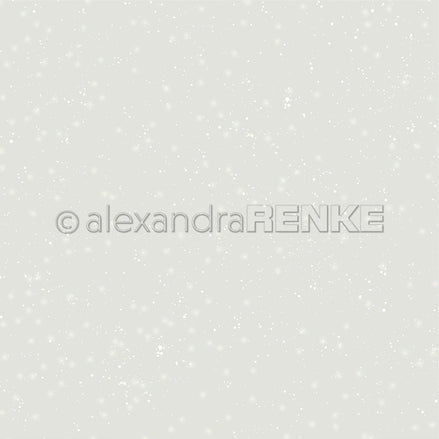 Design paper 'Dark Gray Starry Snowy Sky' - P-AR-10.2824 - A.RENKE