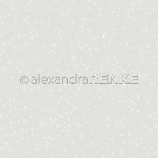 Design paper 'Dark Grey Starry Snowy Sky'- P-AR-10.2824 - A.RENKE