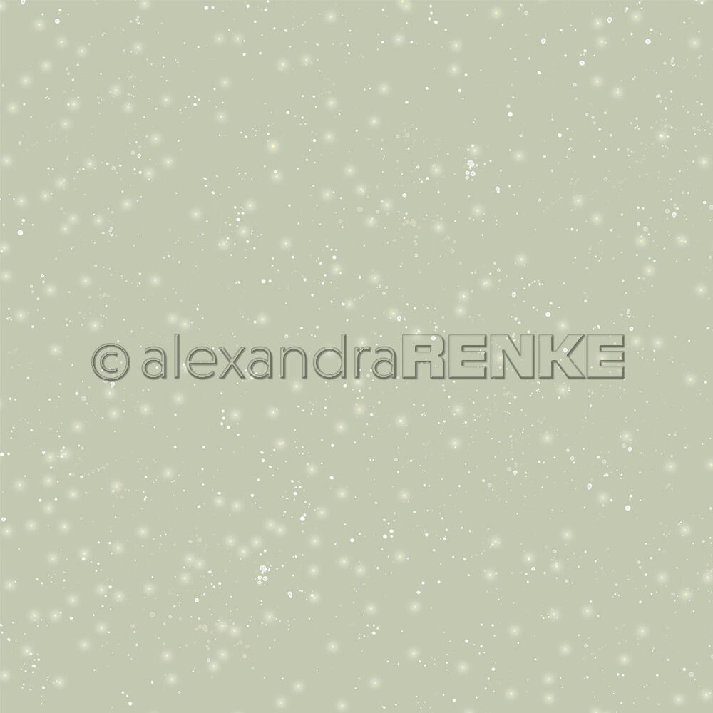 Design paper 'Green Starry Snowy Sky' - P-AR-10.2873 - A.RENKE