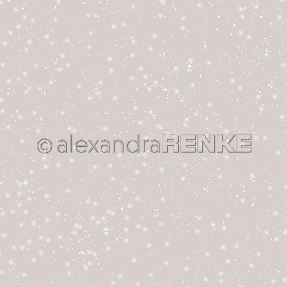 Design paper 'Medium Silver-Gray Starry Snowy Sky'- P-AR-10.2875 - A.RENKE