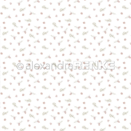 Design paper 'Pine Cones and Branches'- P-AR-10.2943- A.RENKE