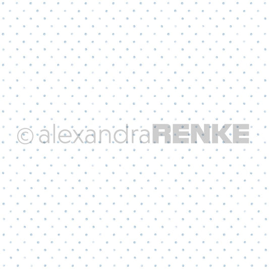 A. RENKE - Carta  "Little dots blue" - 10.593
