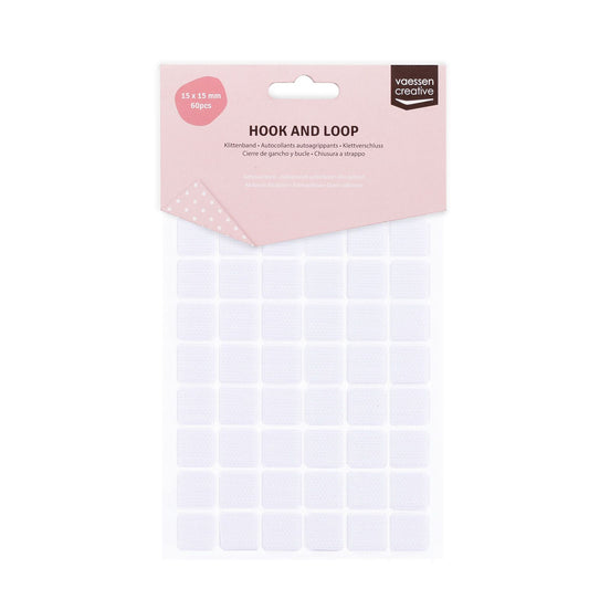 CHIUSURA A STRAPPO 15x15mm - 1009-012 - Vaessen Creative