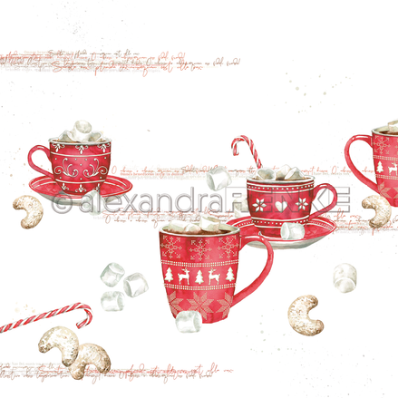 A. RENKE - 'Big mugs with marshmellows' card 10.1103