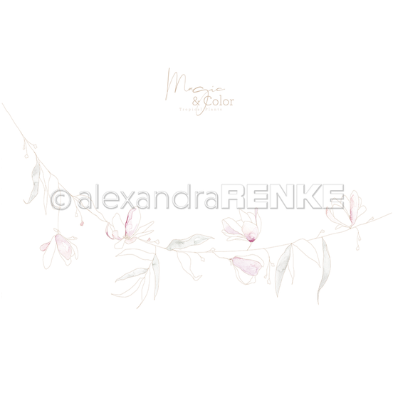 A. RENKE - Carta 'Magic & Color Hanging Flower' 10.1162