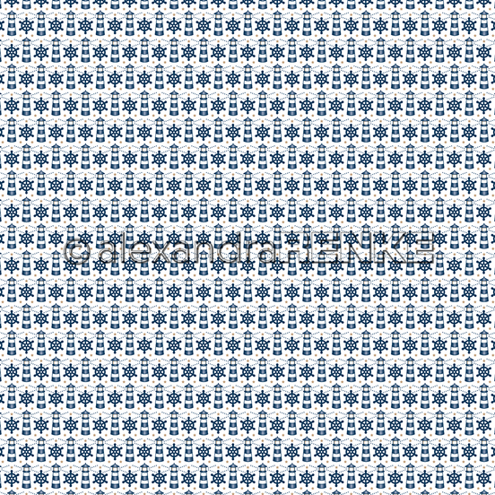 A. RENKE - Carta 'MARITIM - 'Lighthouse' 10.1398