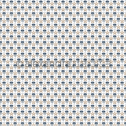 A. RENKE - Carta 'MARITIM - 'Jellyfish & Starfish ' 10.1399