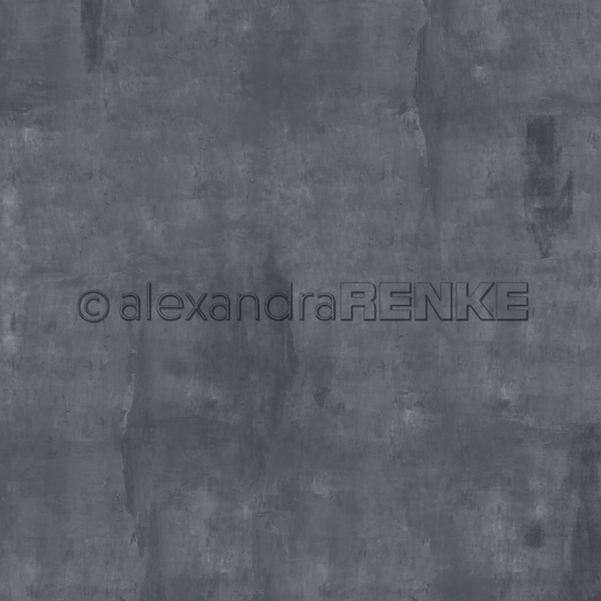 A. RENKE - Paper 'Christmas calm dark grey' 10.1526