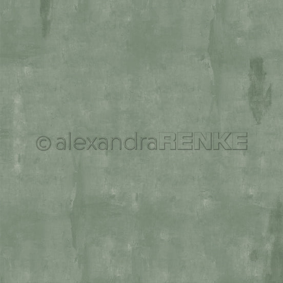 A. RENKE - Christmas calm light green card-10.1529