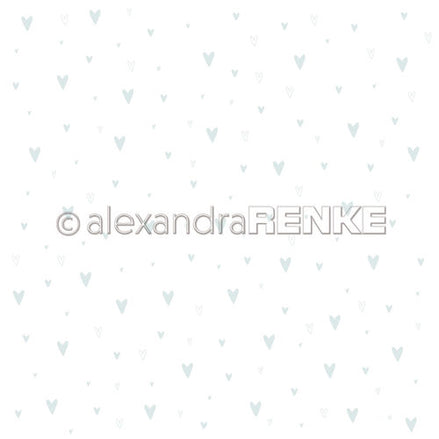 A. RENKE - Paper 'Baby heart blue' 10.1622