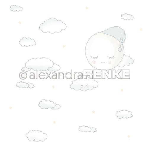 A. RENKE - Paper 'Baby Sleeping Moon' 10.1624