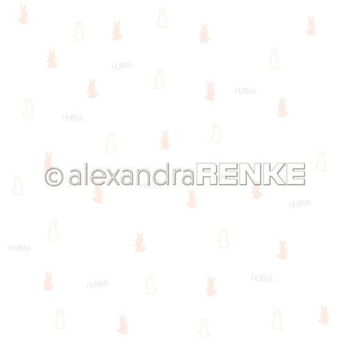 A. RENKE - Carta 'Baby Rabbit Hooray