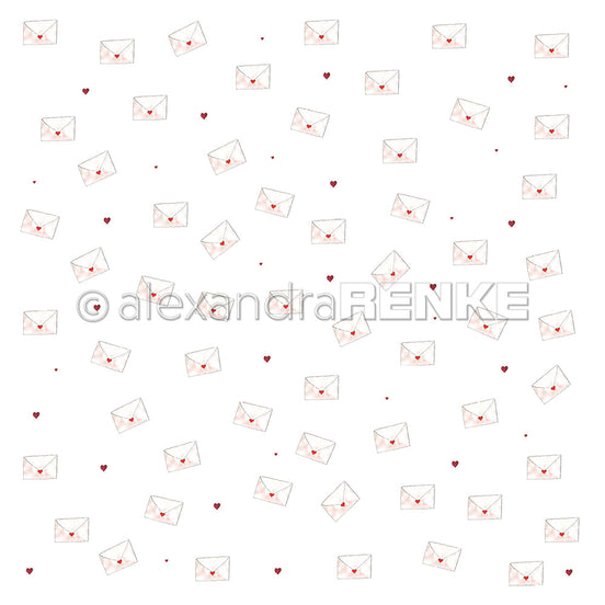 A. RENKE - Carta Hearts love  - Love letters - 10.1755