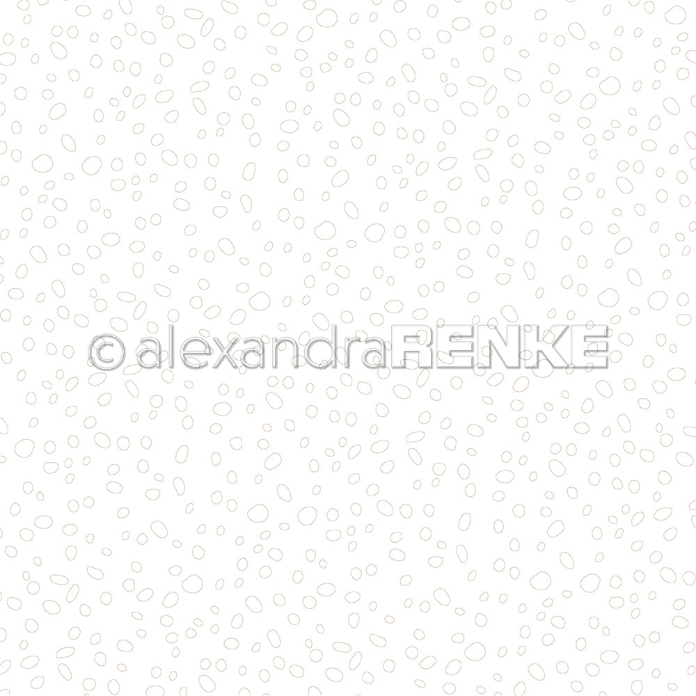 A.RENKE - Carta 'Pattern organic circles