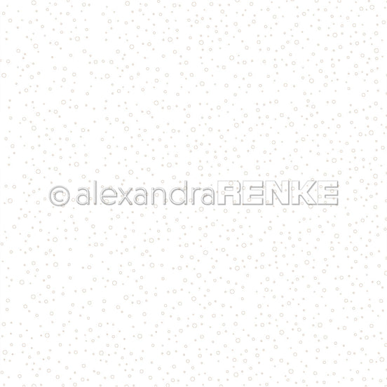 Design paper 'Pattern golden bubbles' - P-AR-10.2145- A.RENKE