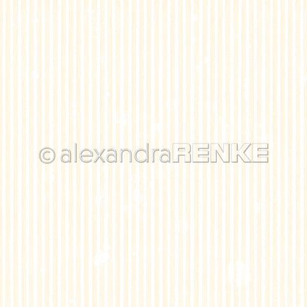 A.RENKE - Paper 'Narrow stripes lemon yellow' 10.2646