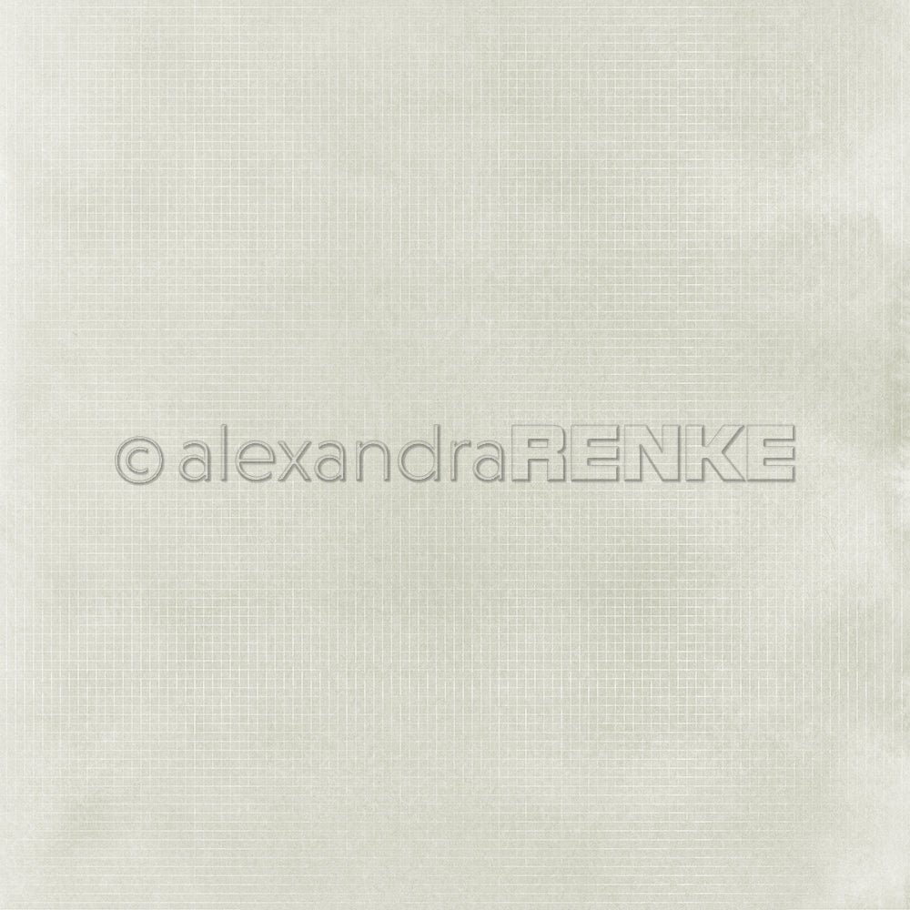 A.RENKE - Carta 'Grid on Mimi spring green