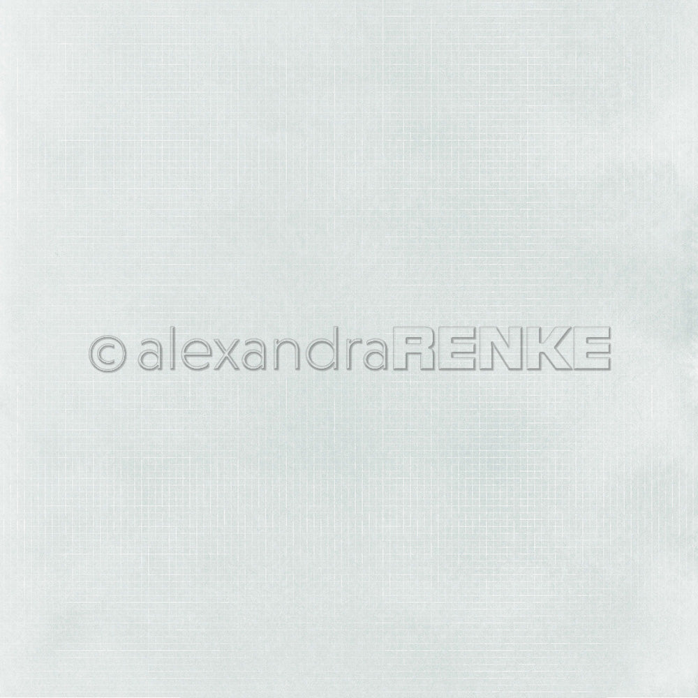 A.RENKE - Carta 'Grid on on Mimi Vintage green " 10.2677