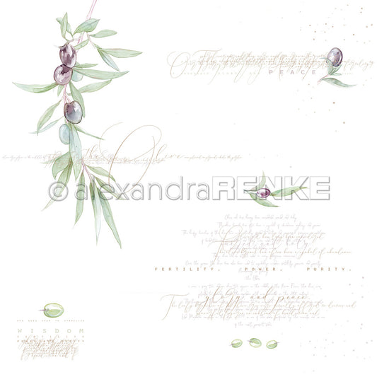 A.RENKE - Carta 'The Olive" 10.2678