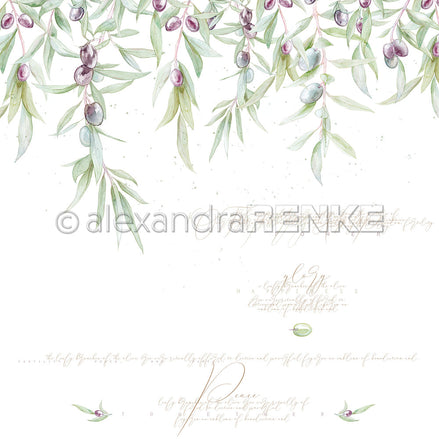 A.RENKE - Carta 'Olive Power" 10.2679