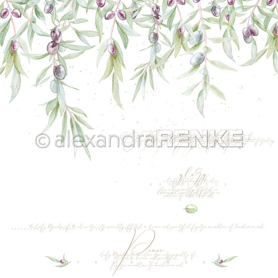A.RENKE - Carta 'Olive Power" 10.2679