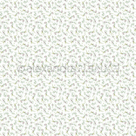 A.RENKE - Carta 'Olive pattern mini" 10.2682