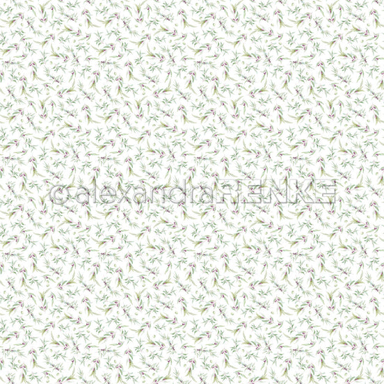 A.RENKE - Paper 'Olive pattern mini' 10.2682