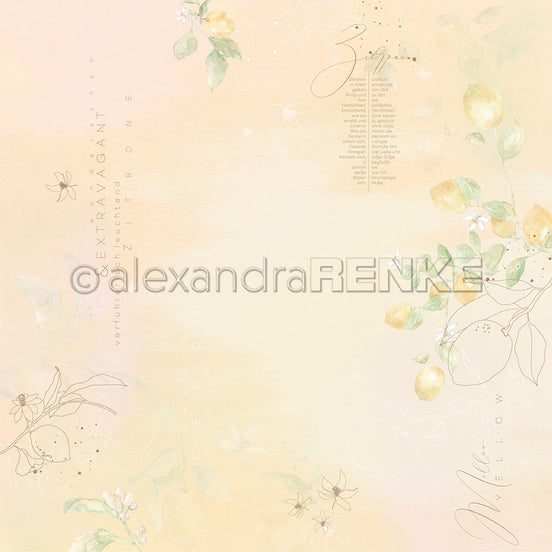A.RENKE - 'Lemon Extravagant' Card 10.2695