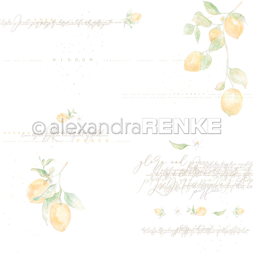 A.RENKE - Carta 'Lemon Friendly" 10.2698