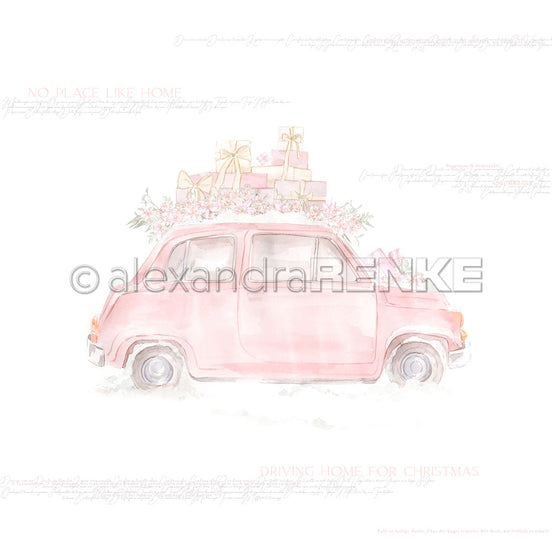 Design paper 'Driving Home For Christmas'- P-AR-10.2801 - A.RENKE