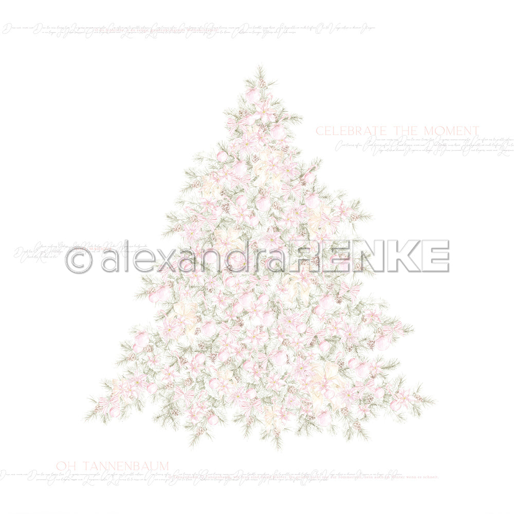Design paper 'Christmastree' - P-AR-10.2802 - A.RENKE