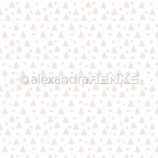 Design paper 'Christmastree with Presents'- P-AR-10.2807 - A.RENKE