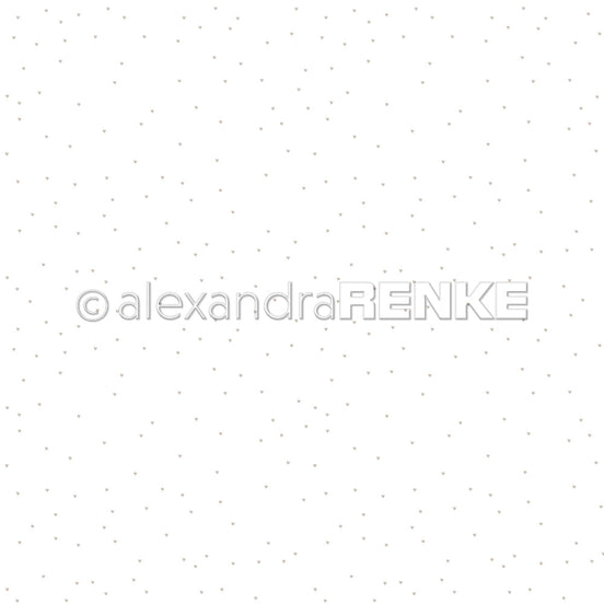 Design paper 'Heart Rain Grey' - P-AR-10.2910 - A.RENKE