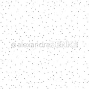 Design paper 'Heart Rain Black' - P-AR-10.2911 - A.RENKE