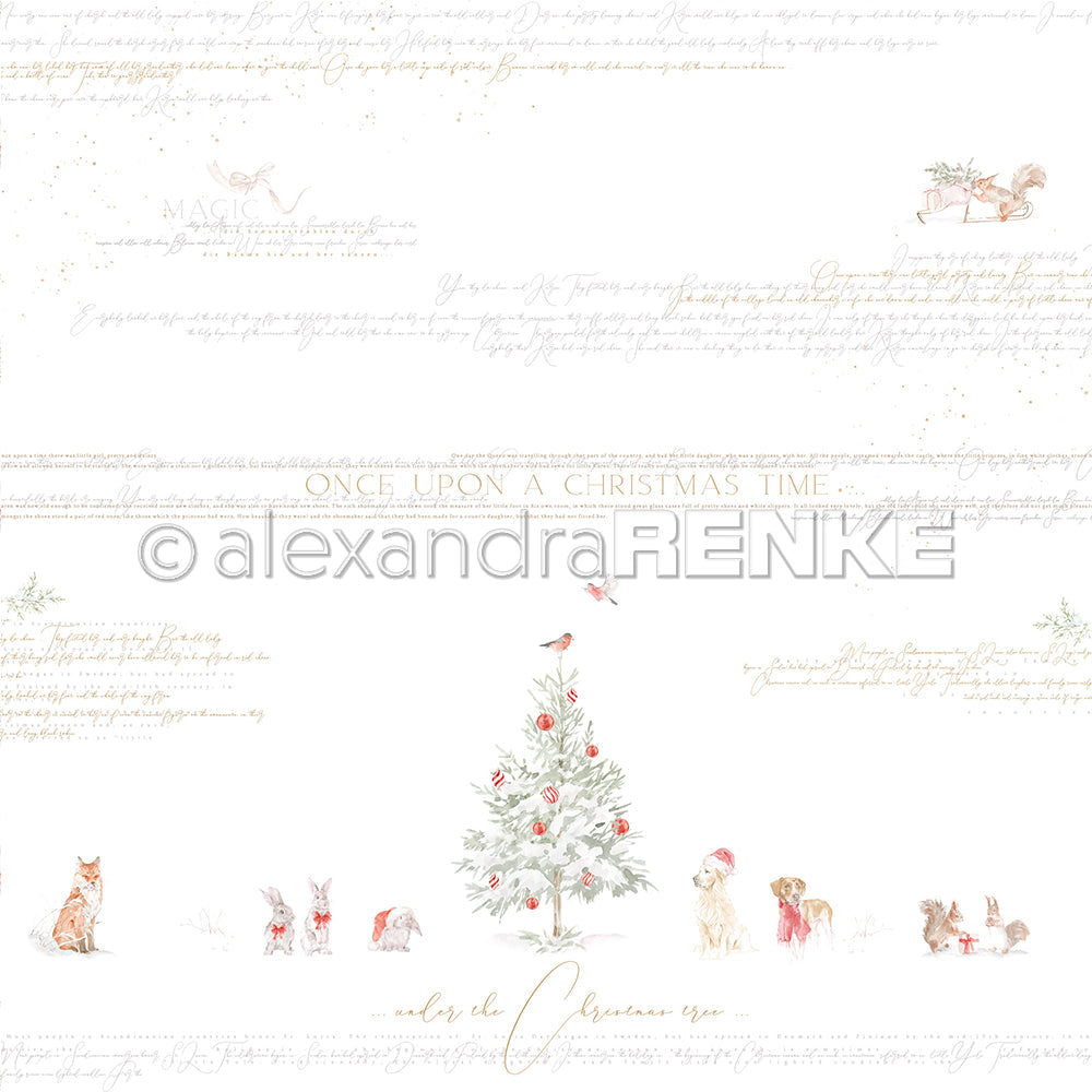 Design paper 'Animal Christmas' - P-AR-10.2928 - A.RENKE