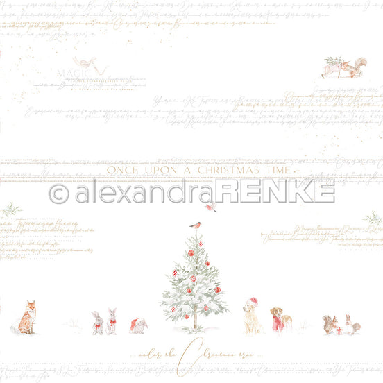 Design paper 'Animal Christmas' - P-AR-10.2928 - A.RENKE