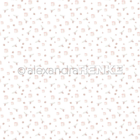 Design paper 'Gifts and Pine Cones'- P-AR-10.2941 - A.RENKE