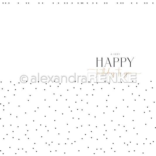 Design paper 'Happy birthday to you' - P-AR-10.2962- A.RENKE