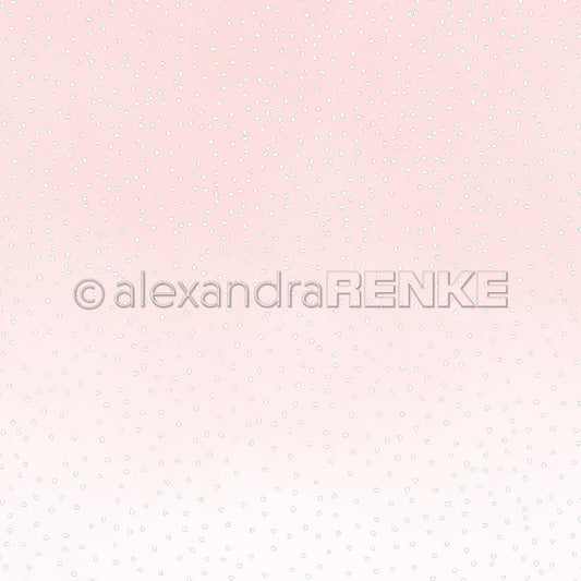 Design paper 'Flurry hearts on pink' - P-AR-10.2999 - A.RENKE