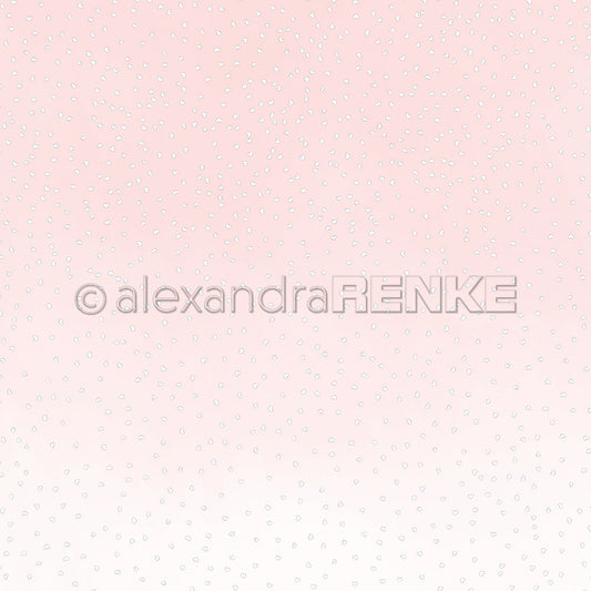 Design paper 'Flurry hearts on pink' - P-AR-10.2999 - A.RENKE
