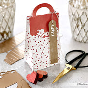 Design paper 'Flurry hearts premium red' - P-AR-10.3001 - A.RENKE