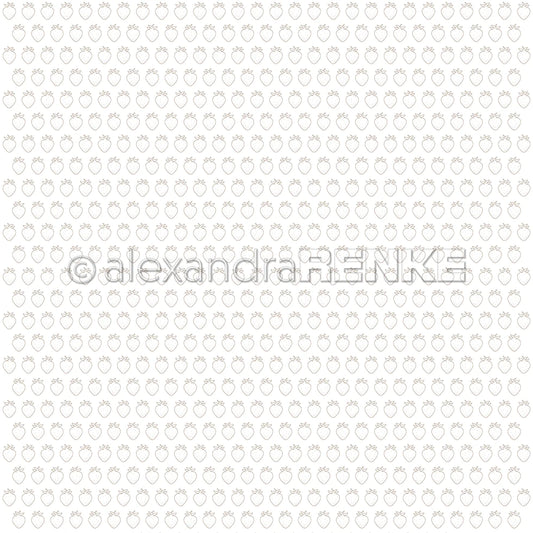 Design paper 'Golden strawberries rapport' - A.RENKE