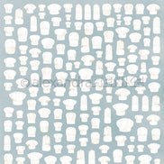 Design paper 'Chef hats potpourri ' - P AR 10.3092 - A.RENKE