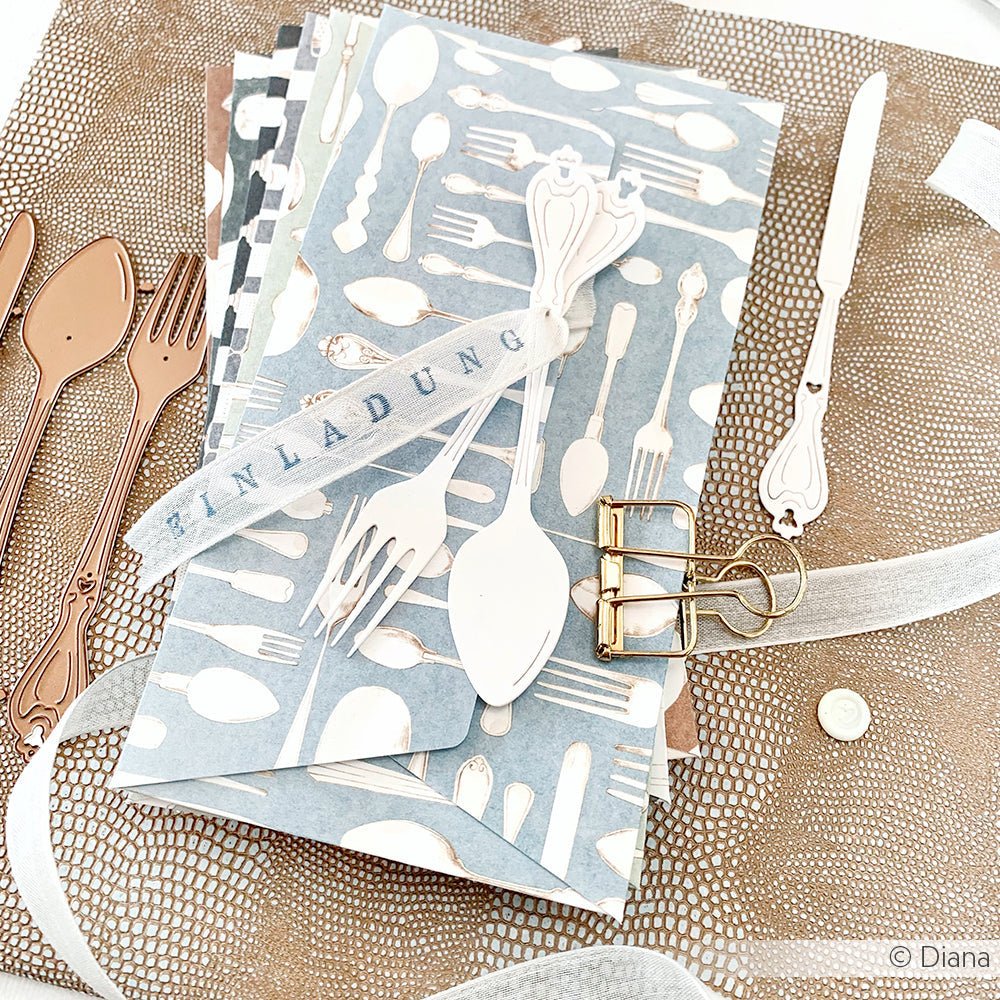 Design paper 'Cutlery potpourri'- P AR 10.3096 - A.RENKE