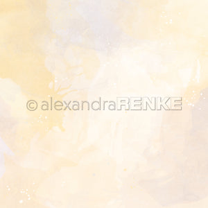 Design paper 'Watercolor wonder yellow-gray' - P AR 10.3113 - A.RENKE