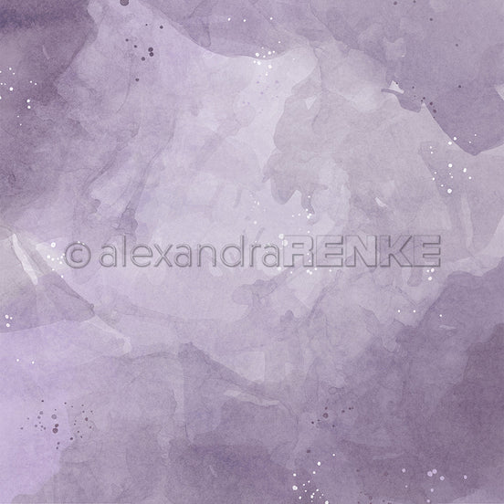 Design paper 'Watercolor wonder violet' - P AR 10.3116 - A.RENKE