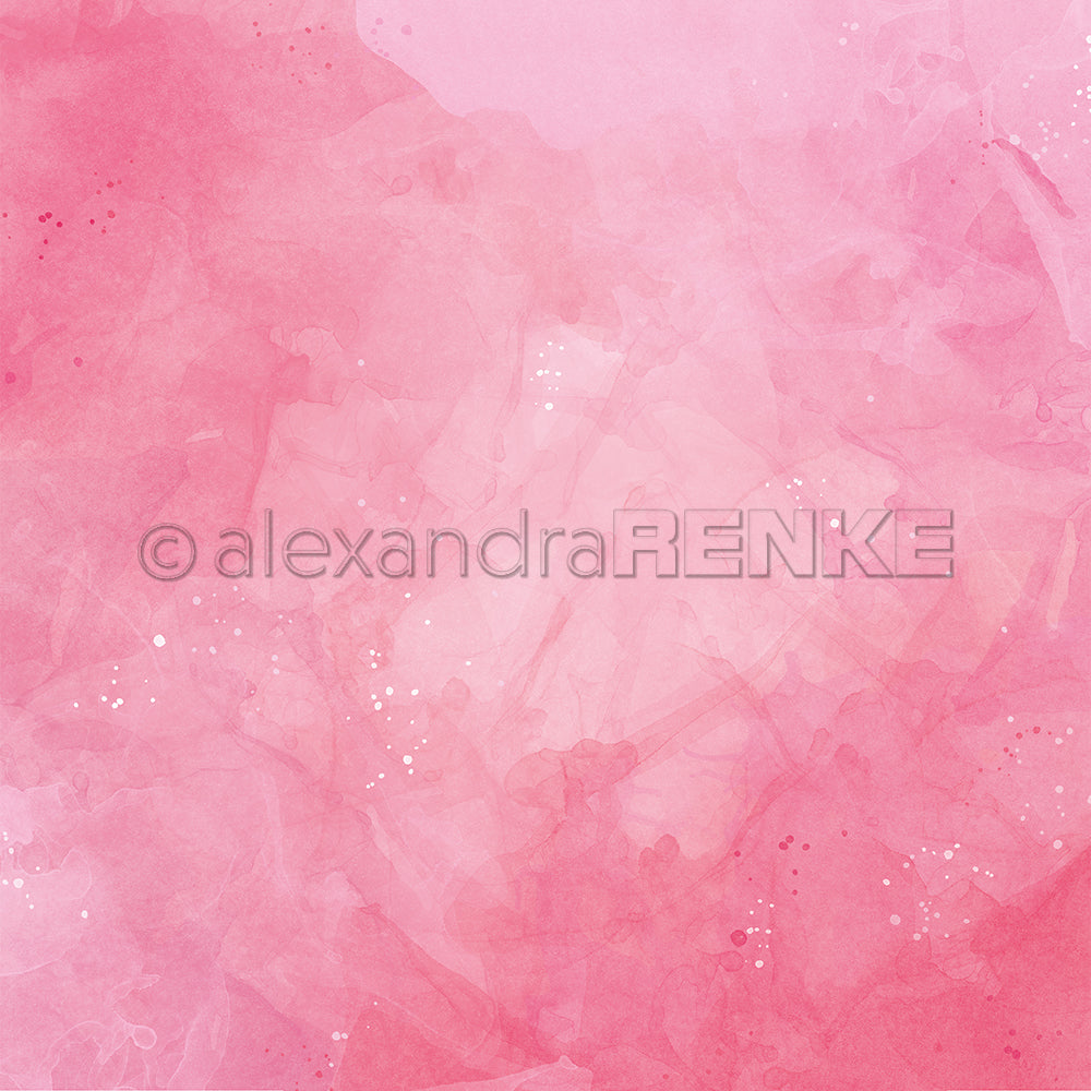Design paper 'Watercolor wonder luminous pink' - P AR 10.3119 - A.RENKE