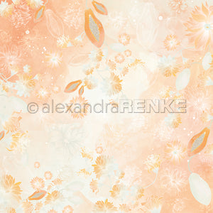 Design paper 'Papaya blossom world ' - P AR 10.3122 - A.RENKE